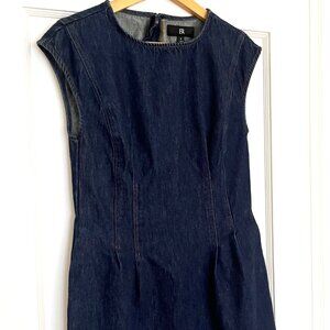 Banana Republic Lina Italian Denim Midi Dress | Size 4